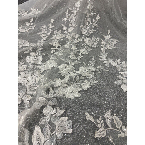 Oxford PA1199 Sz. 16 Ivory Fit & Flare Beautiful Sleeveless Scalloped (Sample)