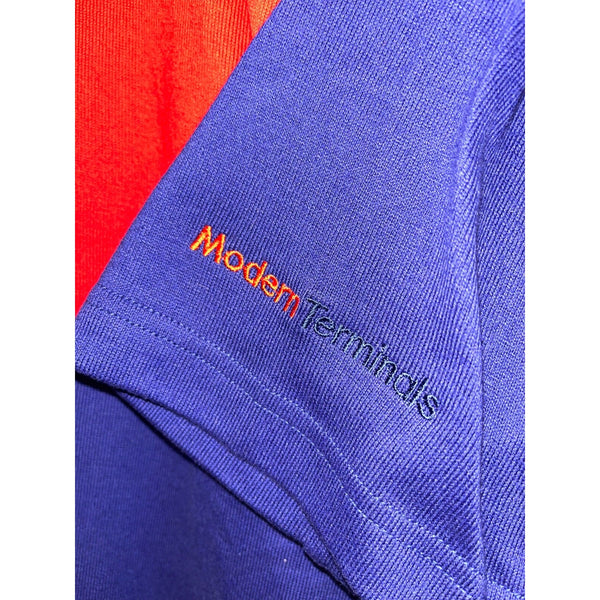 Canterbury Rugby Collared Shirt Vintage Sz. S Color Block Modern Terminals RARE