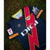 Rayo Vallecano 23-24 Umbro Away Jersey La Liga Black Red Lightning Sz M Rare