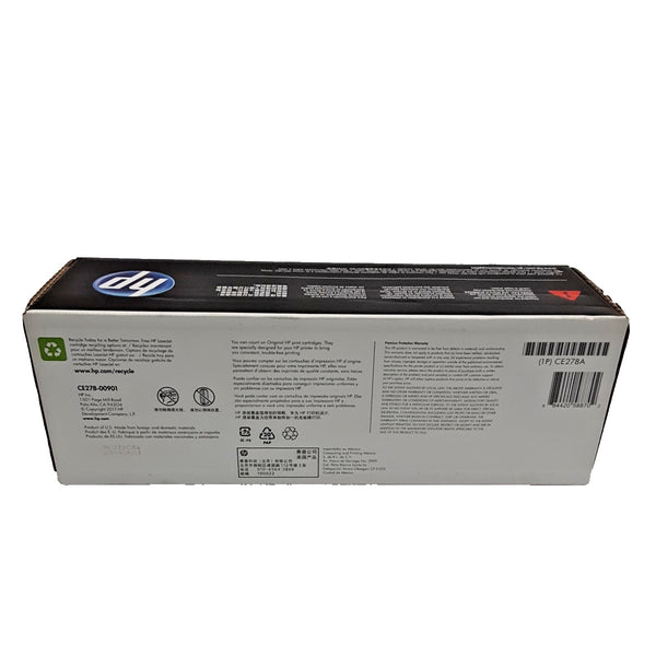 HP 78A Genuine Black LaserJet Print Toner Cartridge CE278A Sealed