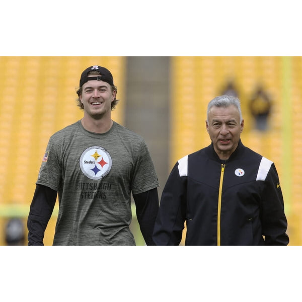 Pittsburgh Steelers Nike Team Issued Sideline Lockup Performance 1/4 Zip Top L