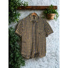 Paul & Shark Yachting Plaid Shirt Men’s 39/15.5 M Short Sleeve Button Down Italy