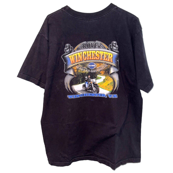 Harley Davidson A Philosophy Forged In Iron USA XL Biker T Shirt Tee