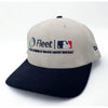 MLB Fleet Bank New Era Vintage 90s Leather Strap Hat Official Sponsor Cap