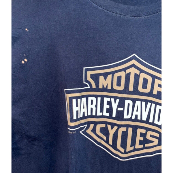 Harley Davidson Olathe Kansas 2XL Rare Biker Ladies Long Sleeve T Shirt