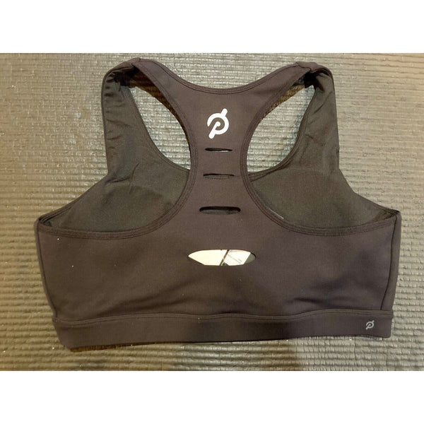 PELOTON Together We Are Power Womens Black Advance Sophia Sports Bra 3X $56 NWT