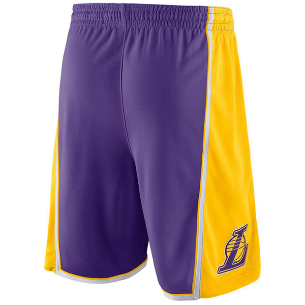 Los Angeles Lakers NBA Player Issued Nike Swingman Shorts Icon Edition 2XL +2 46