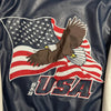 Steve and Barry’s USA Eagle Varsity Jacket Bomber Size XL EUC Vintage Y2K Wool