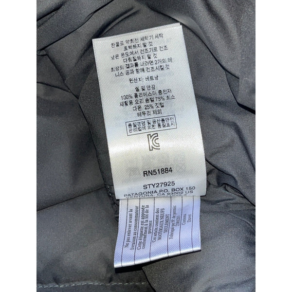 Patagonia New Belgium Brewing Silent Down Shirt Jacket Blue XL Puffer Rare
