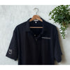 Peter Millar Summer Comfort Presidio AWS Polo Shirt L Black Performance NWOT