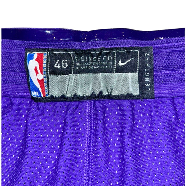 Sacramento Kings NBA Player Issued Nike Swingman Shorts Icon Edition 2XL +2 46