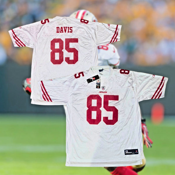 San Francisco 49ers Vernon Davis Reebok Authentic Jersey 2XL NWT Y2K Deadstock