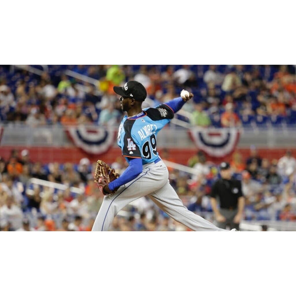 Yadier Alvarez Signed Autographed ROMLB Baseball Full Sig Los Angeles Dodgers MLB