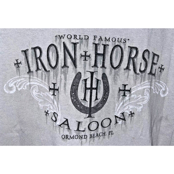 Iron Horse Saloon Bike Week 2015 Ormond Beach Florida T-Shirt Tee Murina Sz. 3XL
