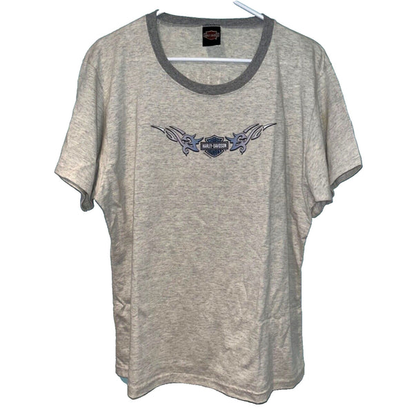 Harley Davidson Gettysburg Pennsylvania 2XL Rare Biker Ladies T Shirt Tee