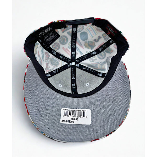 Chicago Blackhawks Brent Seabrook New Era 9FIFTY Snapback Hat 2020 Rare NEW