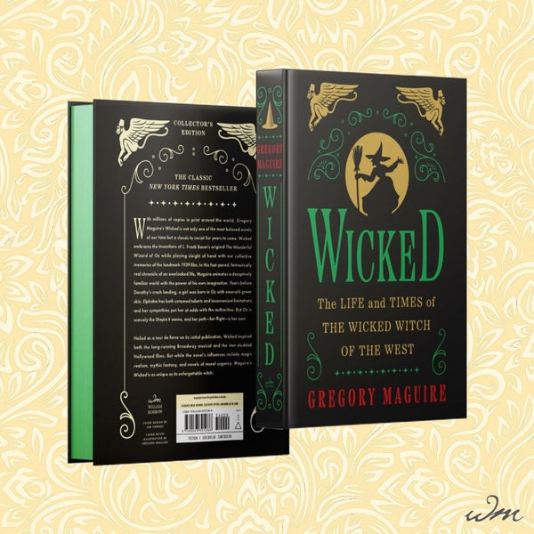 Wicked Collector's Edition Signed Gregory Maguire Deluxe Hardcover New Sealed
