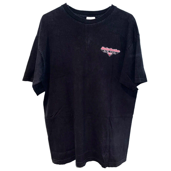 Harley Davidson Cafe New York Motorcycle XL No Tag 22x29 Biker T Shirt Tee Y2K
