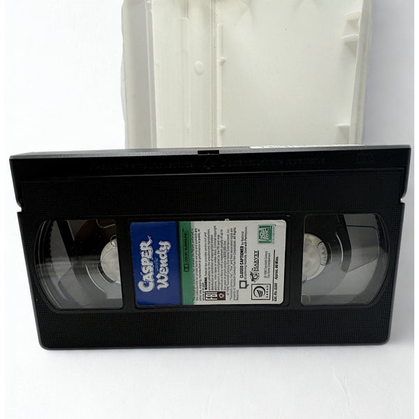 Casper Meets Wendy VHS 1998 Clamshell Hilary Duff Shelley Duvall Family Movie