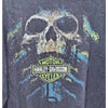 Harley Davidson Skull Round Rock Texas 2XL Biker T Shirt Tee