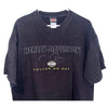 Harley Davidson Follow No One Kokomo, Indiana Sexy XL Rare Hanes Beefy-T Biker T