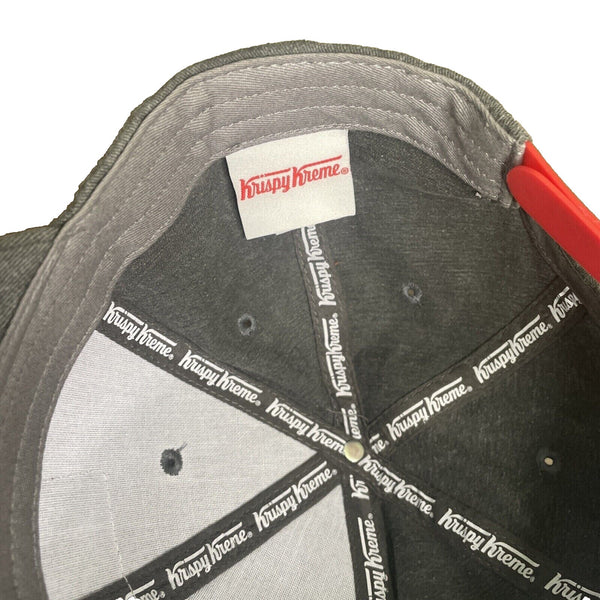 Krispy Kreme “Eat Doughnuts” Gray Distressed Hat NWOT