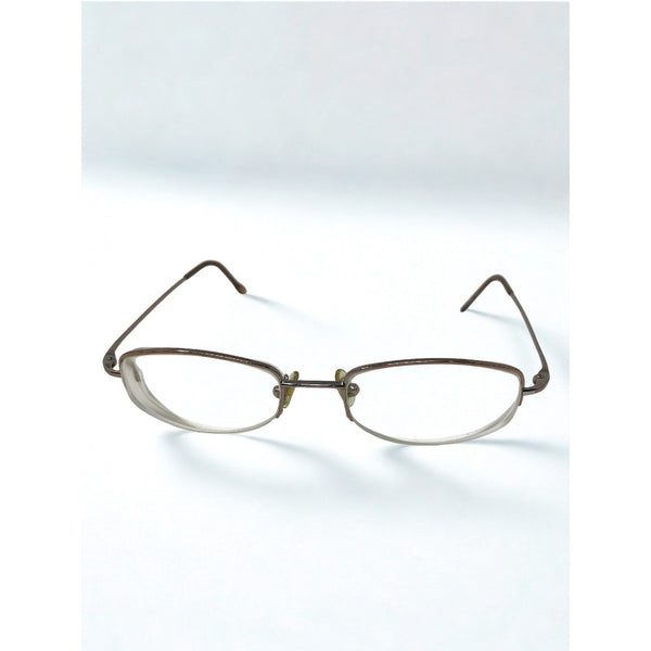 Adrienne Vittadini AV6024-102 Bronze Women’s Eyeglass Frames 47-18-135 Half Rim