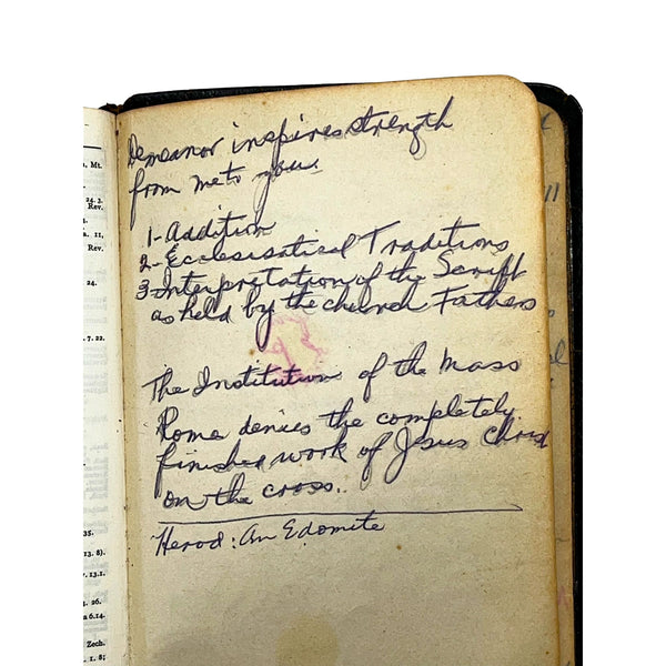 Holy Bible KJV Scofield Reference Edition Leather Oxford University Press 1945