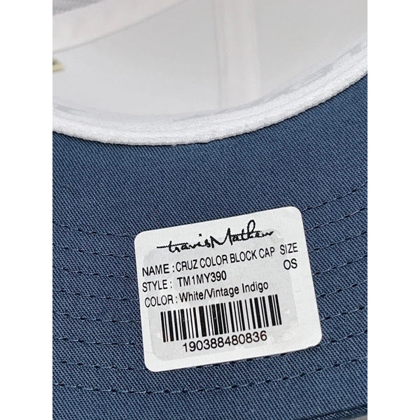 TravisMathew Carlyle Global Wealth 110 Flexfit Tech Mesh Snapback Hat NWT Golf
