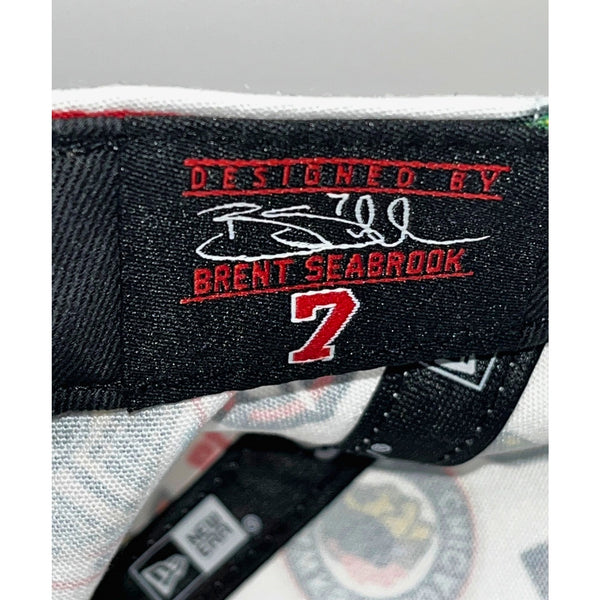 Chicago Blackhawks Brent Seabrook New Era 9FIFTY Snapback Hat 2020 Rare NEW