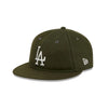 Los Angeles Dodgers New Era 59FIFTY Retro Crown Olive Fitted Hat 7 1/8 Wool NWT