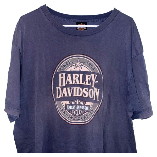 Harley Davidson Frontier Lincoln, Nebraska USA 2XL Rare Biker T Shirt Tee