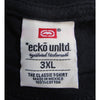 Ecko Unltd Graphic Logo Spellout Short Sleeve Black T-Shirt Mens 3XL Vtg Y2K