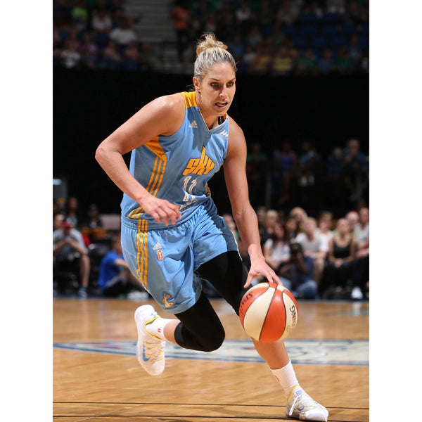 Elena Delle Donne 2021 Panini WNBA Prizm Auto Green Prizm Signatures #SG-EDD