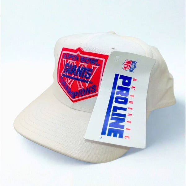New York Giants Super Bowl XXV Champions Pro Line Snapback Hat NWT Vintage