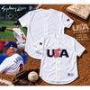 Team USA Baseball Russell Athletic Jersey Sz 44 L 2000 Olympics USA Made Vintage