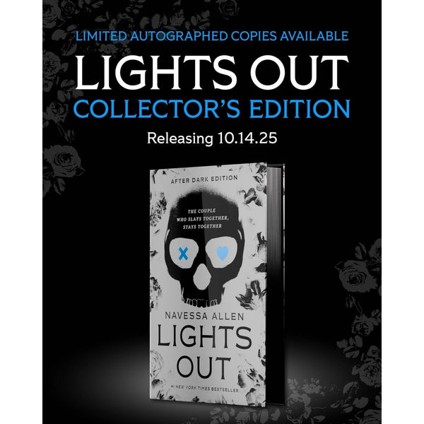Lights Out Collector’s Edition Signed Navessa Allen Into Darkness Series Book 1