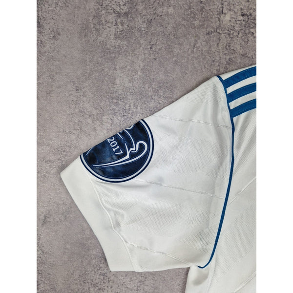 Real Madrid 2017/18 Home Jersey Adidas Ronaldo Era Champions League Size M