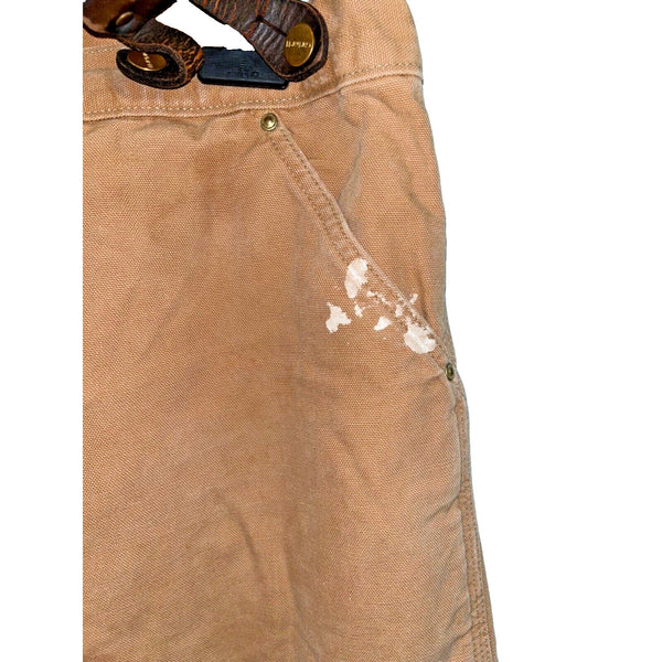 Carhartt B10 Duck Quilted Lined Work Waist CC Filson Overall Pants USA 40x40 Vtg