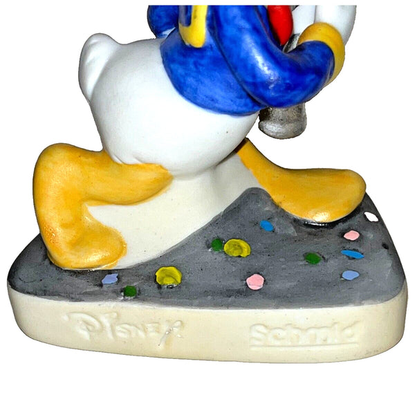 Schmid DONALD DUCK CLARINET Disney On Parade Band Figurine - EUC - In Box Vtg