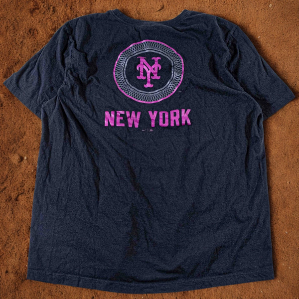 New York Mets Nike 2024 City Connect T-Shirt XL Black Pink NYC MLB Baseball
