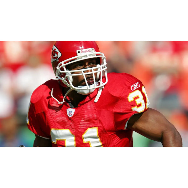 Kansas City Chiefs Priest Holmes #31 Reebok Youth XL (18/20) Jersey Red EUC