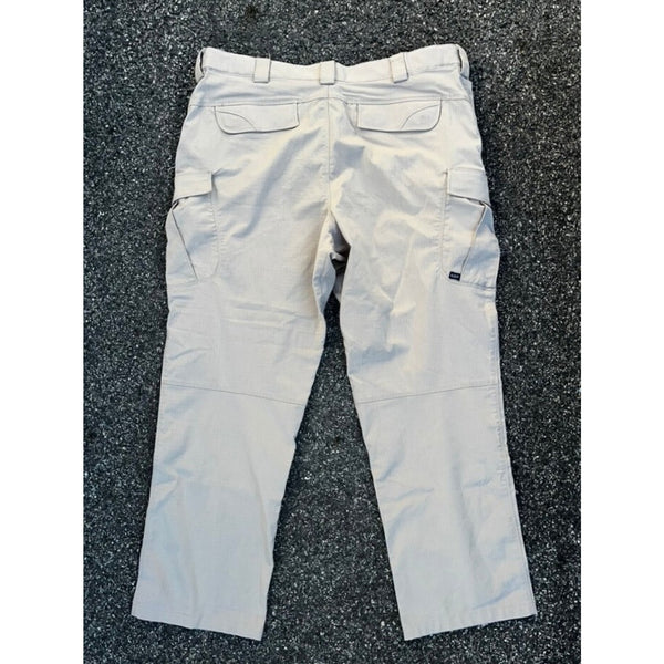 5.11 Tactical Stryke Pants Mens 40x30 Khaki Cargo Ripstop Regular Fit EUC