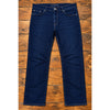 Mott & Bow Oliver Straight Jeans 35x30 Navy Blue Stretch Denim Slim Premium