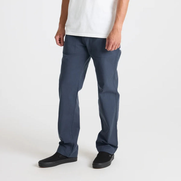 Roark Layover Utility Pants 36x32 Deep Navy Straight Fit Dura Stretch NWT $115