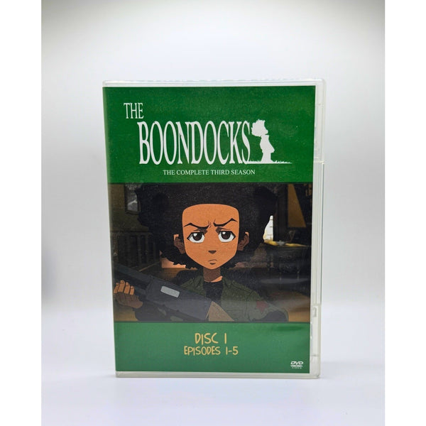 The Boondocks: The Complete Third Season (DVD, 2010, 3-Disc Set) EUC