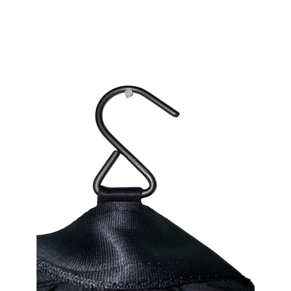 Coach F93316 Varick Nylon Messenger Garment Bag Gunmetal Black