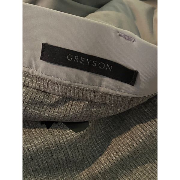Greyson Montauk Performance Golf Trousers Men's 38x32 Slate Gray Stretch NWOT
