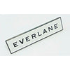 Everlane Pin Logo Spell Out Lapel Pinback White Enamel