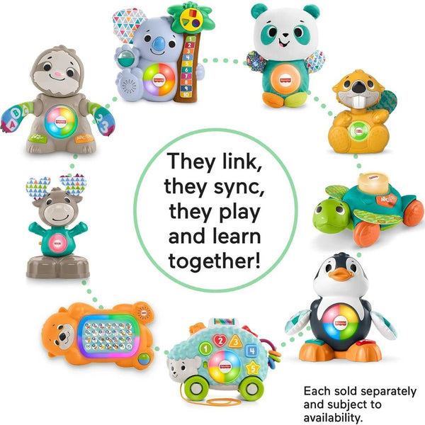 Fisher-Price Linkimals Cool Beats Penguin Lights Music Learning Toy 9M+ NIB